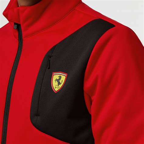 2024 scuderia ferrari team replica soft-shell jacket|scuderia f1 red jacket.